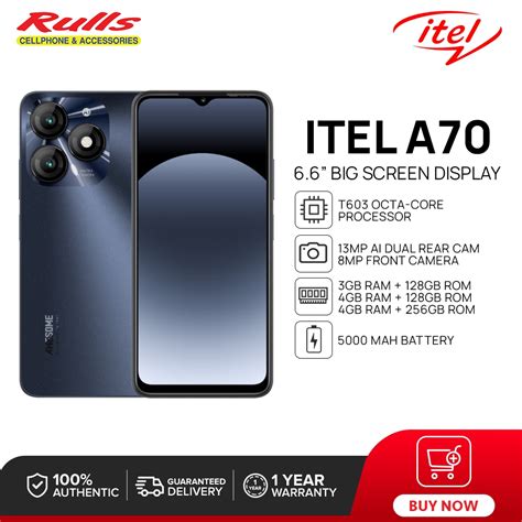 itel a70 price in philippines